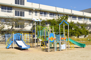 西河原小学校 他 (大阪府 茨木市) 多様性に対応した校庭遊具の写真